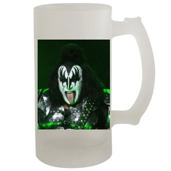 KISS 16oz Frosted Beer Stein