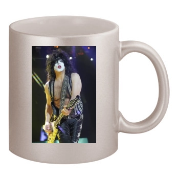 KISS 11oz Metallic Silver Mug