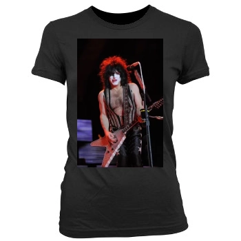 KISS Women's Junior Cut Crewneck T-Shirt