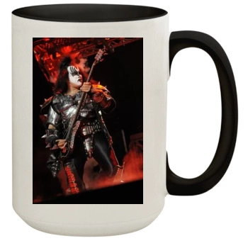 KISS 15oz Colored Inner & Handle Mug