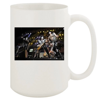 KISS 15oz White Mug