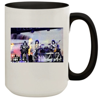 KISS 15oz Colored Inner & Handle Mug