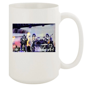 KISS 15oz White Mug