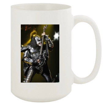 KISS 15oz White Mug