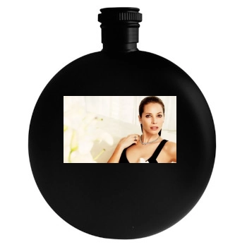 Christy Turlington Round Flask