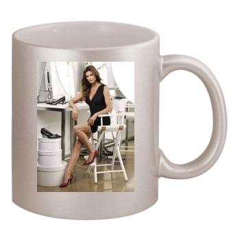 Cindy Crawford 11oz Metallic Silver Mug