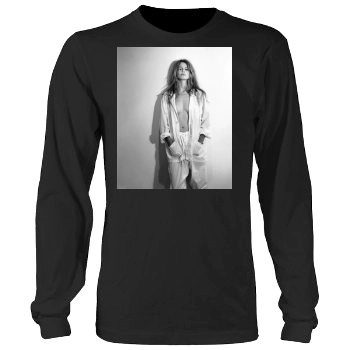 Claudia Schiffer Men's Heavy Long Sleeve TShirt