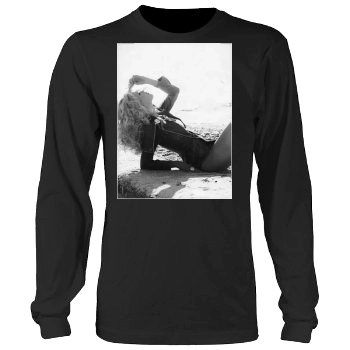 Claudia Schiffer Men's Heavy Long Sleeve TShirt