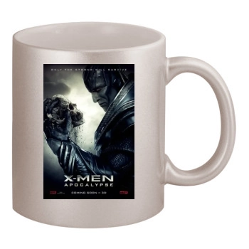 X-Men: Apocalypse (2016) 11oz Metallic Silver Mug