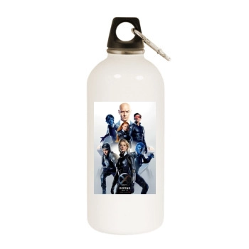 X-Men: Apocalypse (2016) White Water Bottle With Carabiner