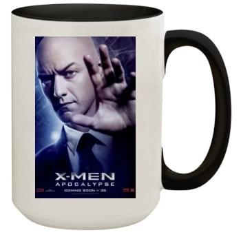 X-Men: Apocalypse (2016) 15oz Colored Inner & Handle Mug