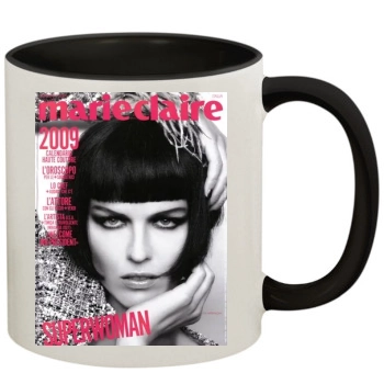 Eva Herzigova 11oz Colored Inner & Handle Mug