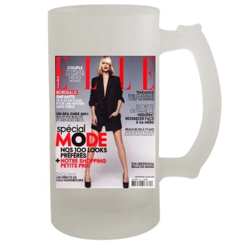 Eva Herzigova 16oz Frosted Beer Stein