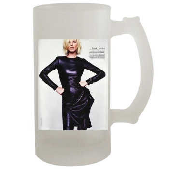 Eva Herzigova 16oz Frosted Beer Stein