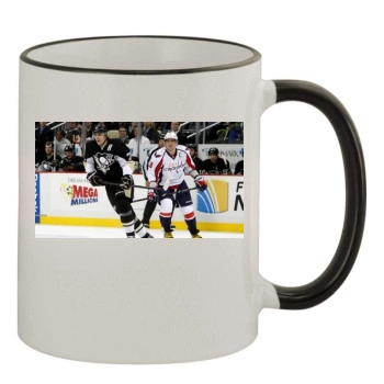 Evgeni Malkin 11oz Colored Rim & Handle Mug