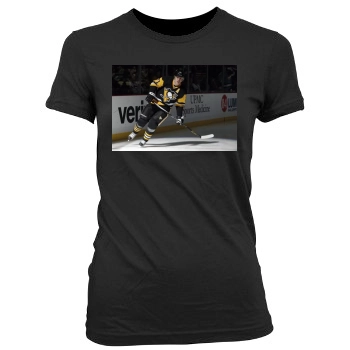 Evgeni Malkin Women's Junior Cut Crewneck T-Shirt