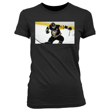 Evgeni Malkin Women's Junior Cut Crewneck T-Shirt