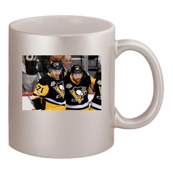 Evgeni Malkin 11oz Metallic Silver Mug