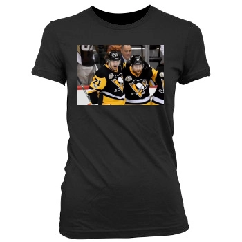 Evgeni Malkin Women's Junior Cut Crewneck T-Shirt