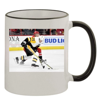 Evgeni Malkin 11oz Colored Rim & Handle Mug