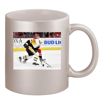 Evgeni Malkin 11oz Metallic Silver Mug