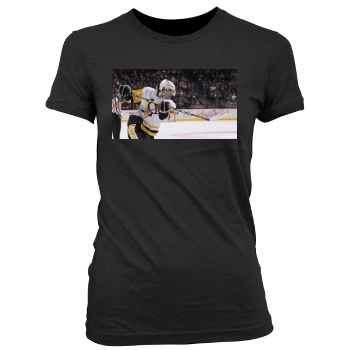 Evgeni Malkin Women's Junior Cut Crewneck T-Shirt