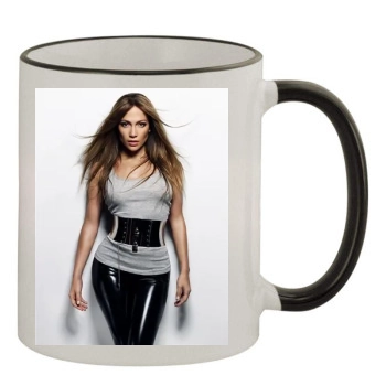 Jennifer Lopez 11oz Colored Rim & Handle Mug