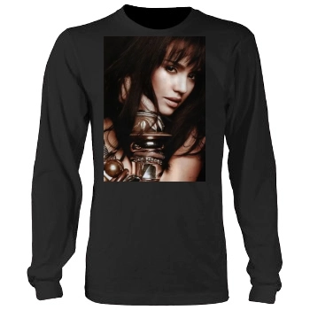 Jessica Alba Men's Heavy Long Sleeve TShirt