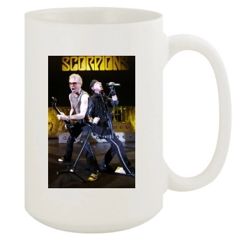 Scorpions 15oz White Mug