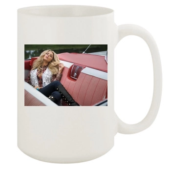 Jessica Simpson 15oz White Mug