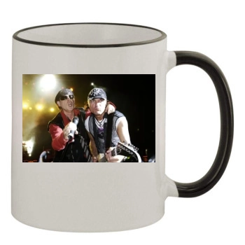 Scorpions 11oz Colored Rim & Handle Mug