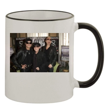 Scorpions 11oz Colored Rim & Handle Mug