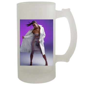 Josie Maran 16oz Frosted Beer Stein