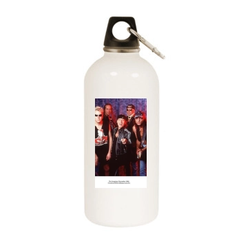 Scorpions White Water Bottle With Carabiner