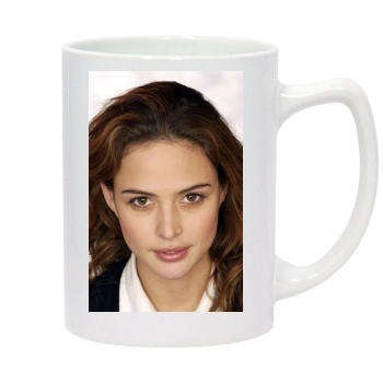 Josie Maran 14oz White Statesman Mug