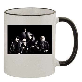 Scorpions 11oz Colored Rim & Handle Mug