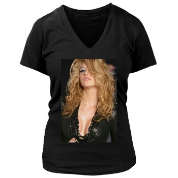 Ke$ha Women's Deep V-Neck TShirt