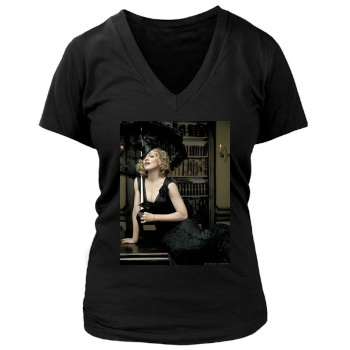 Madonna Women's Deep V-Neck TShirt