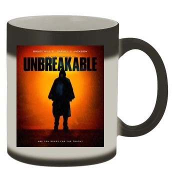 Unbreakable (2000) Color Changing Mug