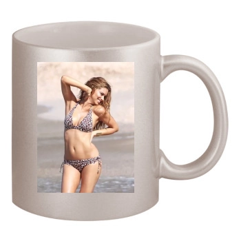 Adriana Lima 11oz Metallic Silver Mug