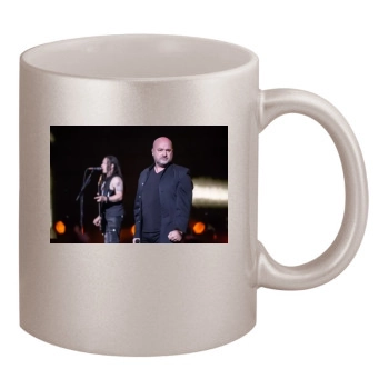 Disturbed 11oz Metallic Silver Mug