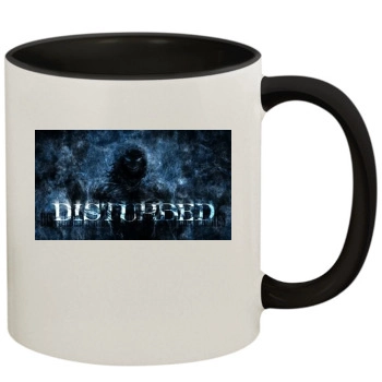 Disturbed 11oz Colored Inner & Handle Mug