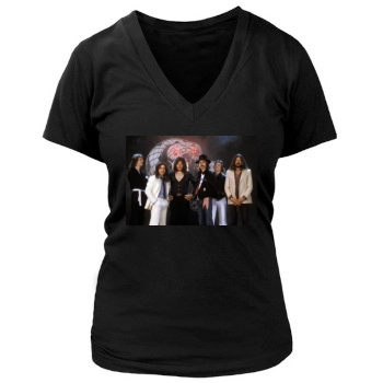 Whitesnake Women's Deep V-Neck TShirt