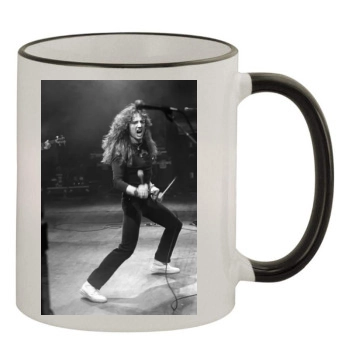 Whitesnake 11oz Colored Rim & Handle Mug