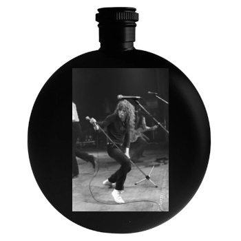 Whitesnake Round Flask