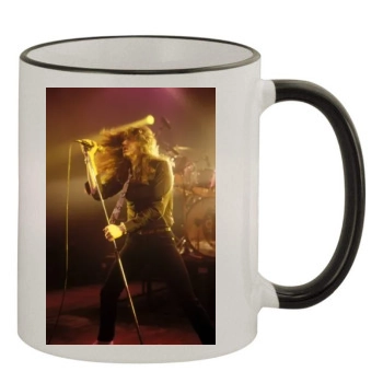 Whitesnake 11oz Colored Rim & Handle Mug