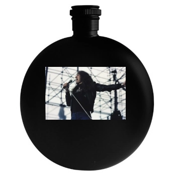 Whitesnake Round Flask