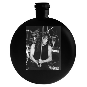 Whitesnake Round Flask