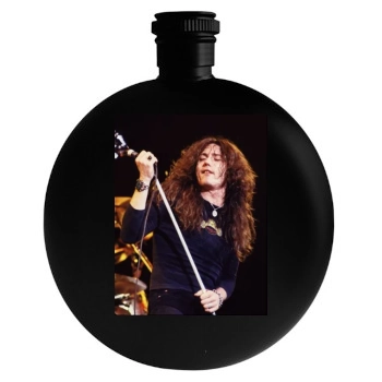 Whitesnake Round Flask