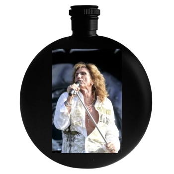 Whitesnake Round Flask